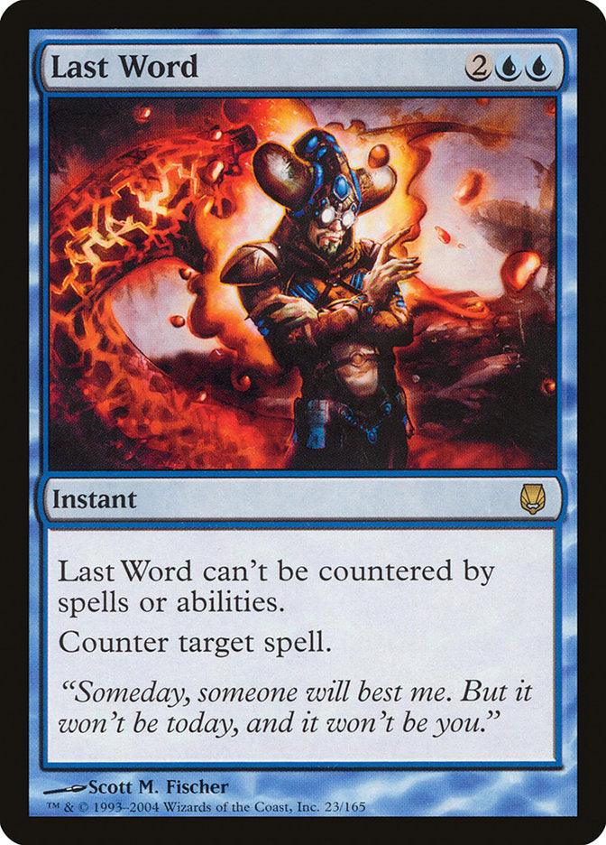 Last Word [Darksteel] Foil
