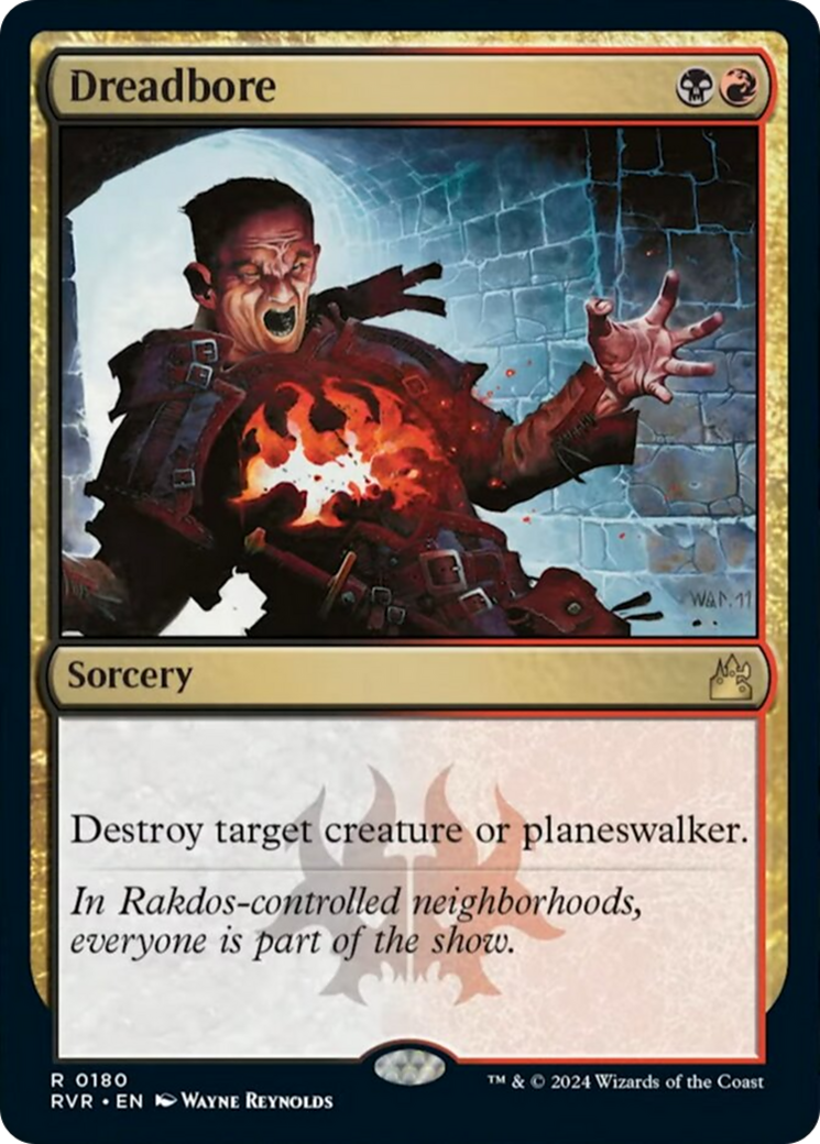 Dreadbore [Ravnica Remastered] Foil