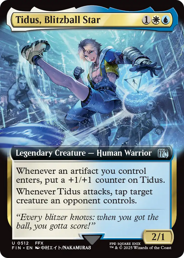 Tidus, Blitzball Star (Extended Art) [FINAL FANTASY] Foil