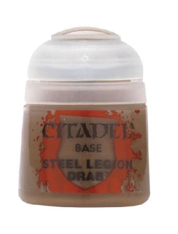 Citadel Base: Steel Legion Drab - 12ml