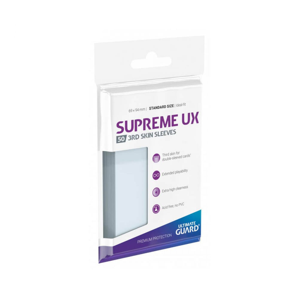 Ultimate Guard Supreme UX 3rd Skin Sleeves - Standard Size (50ct)