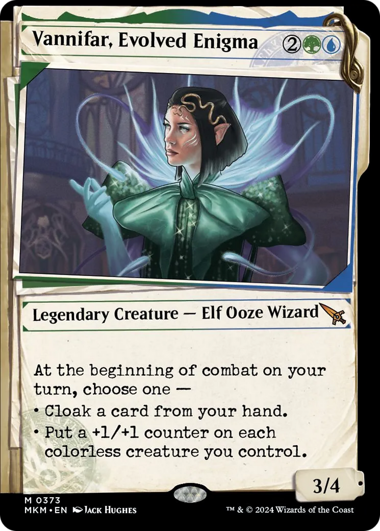 Vannifar, Evolved Enigma (Showcase) (0373) [Murders at Karlov Manor] Foil