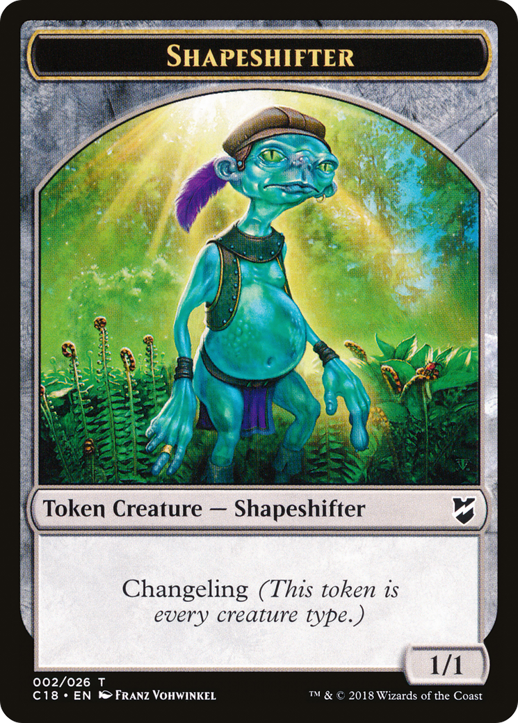 Shapeshifter  [Commander 2018 Tokens]