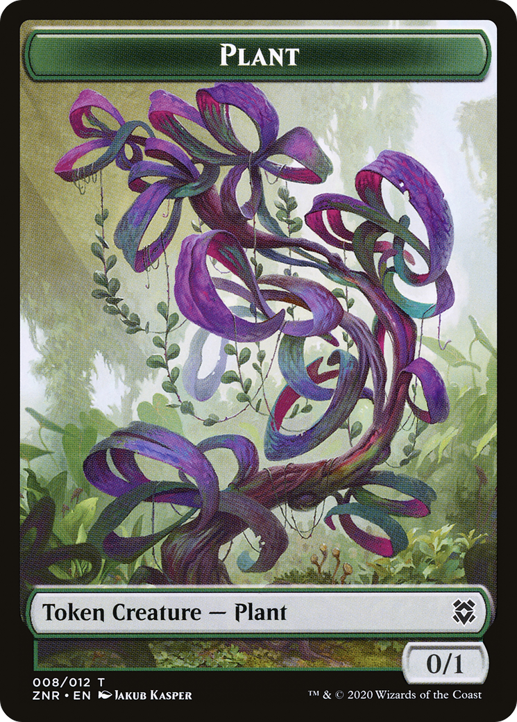 Plant  [Zendikar Rising Tokens] Foil