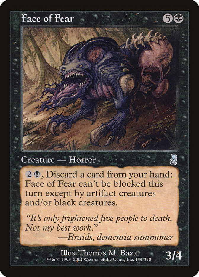 Face of Fear [Odyssey] Foil