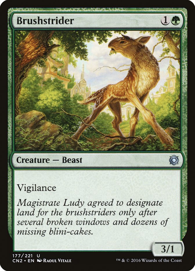 Brushstrider [Conspiracy: Take the Crown] Foil