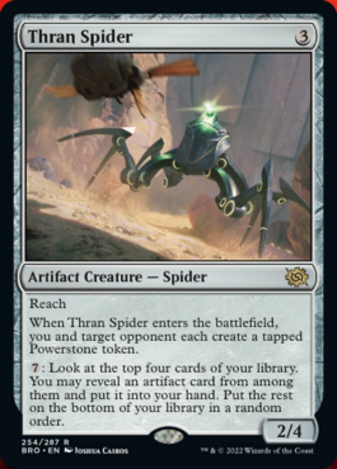 Thran Spider [The Brothers' War] Foil