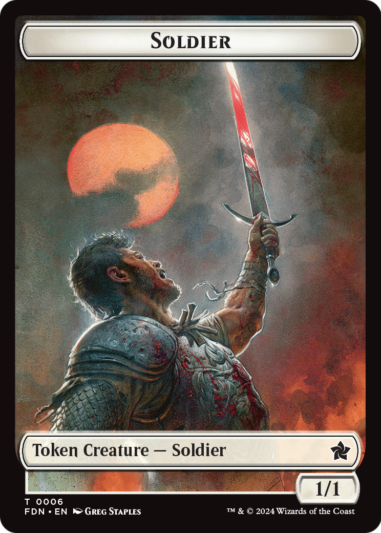 Soldier  [Foundations Tokens]