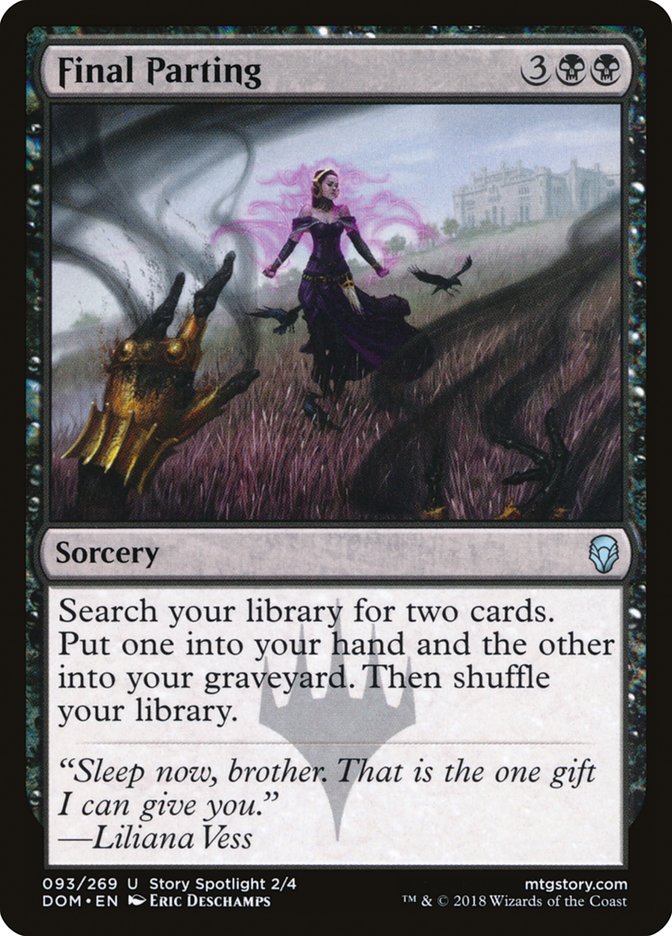 Final Parting [Dominaria] Foil