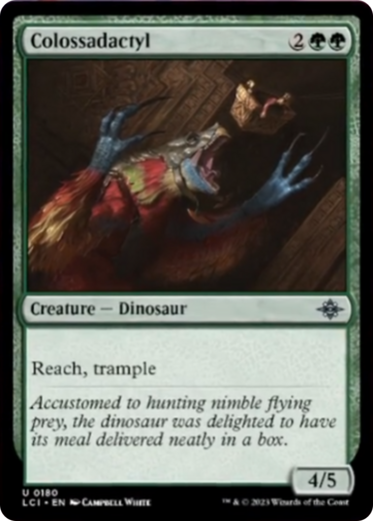 Colossadactyl [The Lost Caverns of Ixalan] Foil