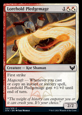 Lorehold Pledgemage [Strixhaven: School of Mages] Foil