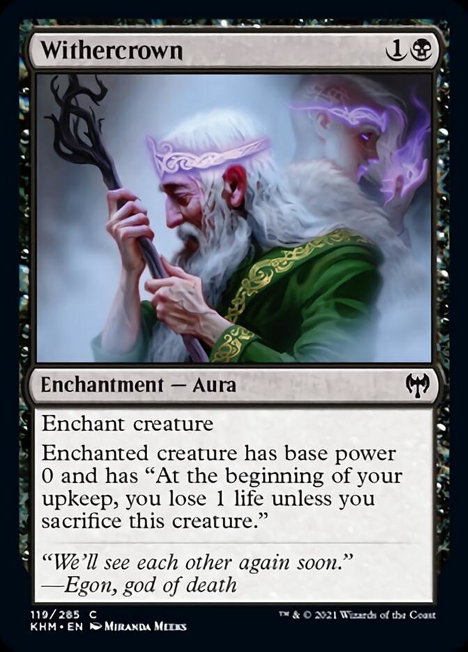 Withercrown [Kaldheim] Foil