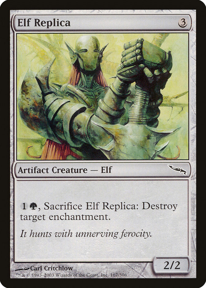 Elf Replica [Mirrodin] Foil