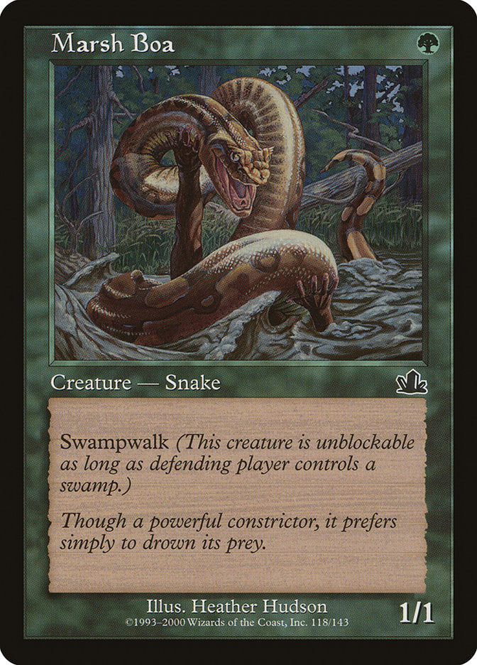 Marsh Boa [Prophecy] Foil