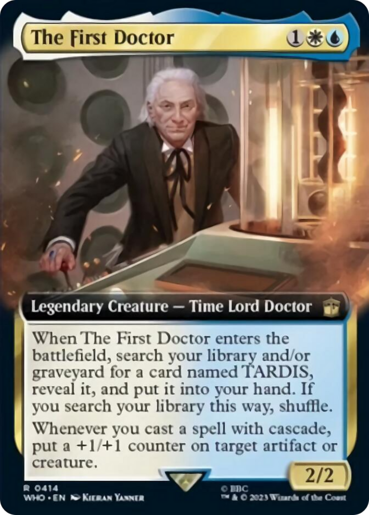 The First Doctor (Extended Art) [Doctor Who] Foil