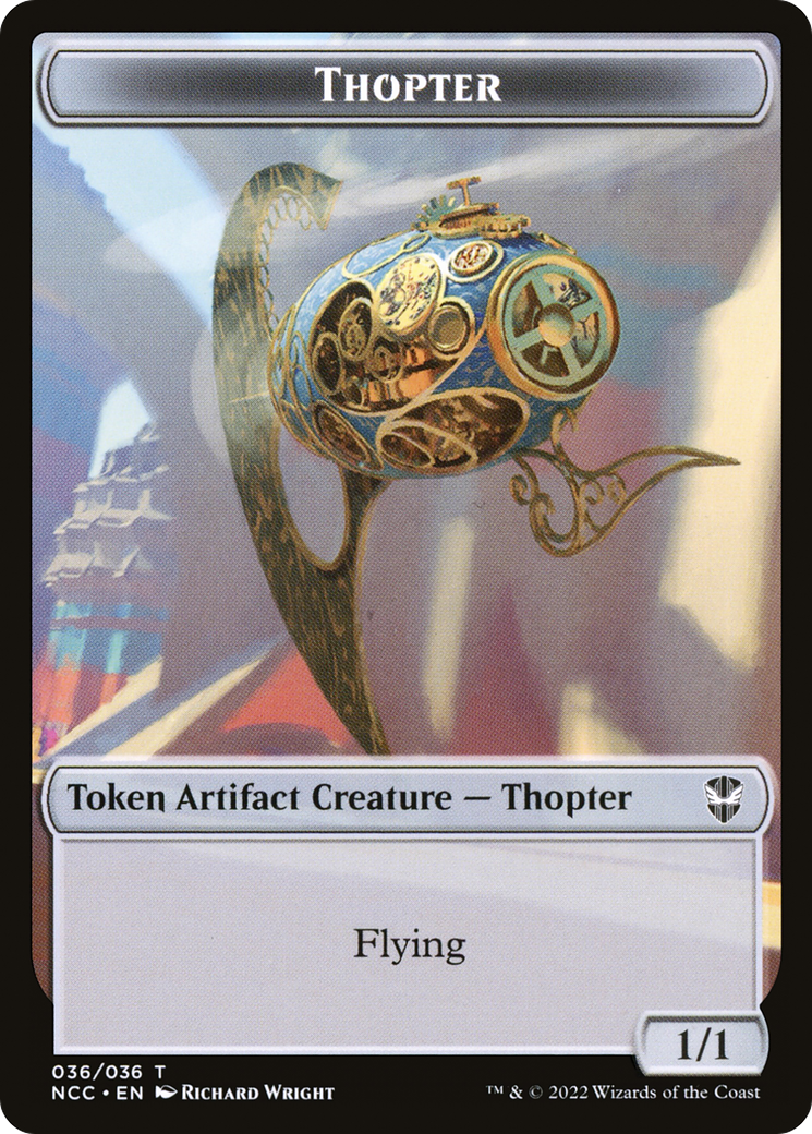 Thopter  [New Capenna Commander Tokens]