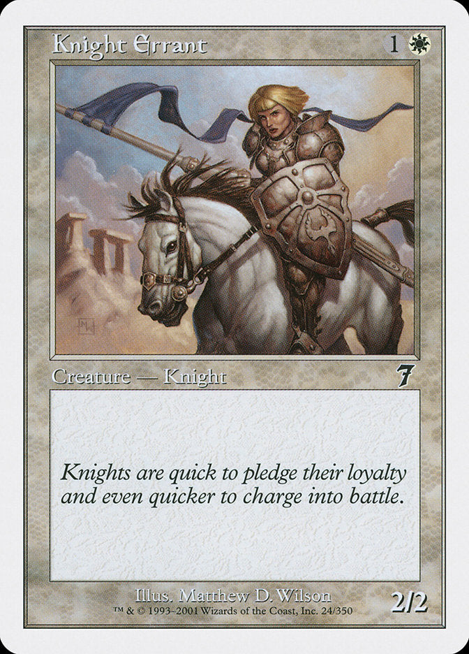 Knight Errant [Seventh Edition] Foil