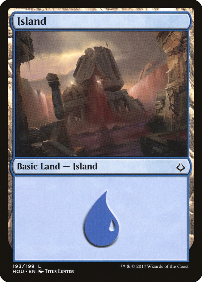 Island (193) [Hour of Devastation] Foil