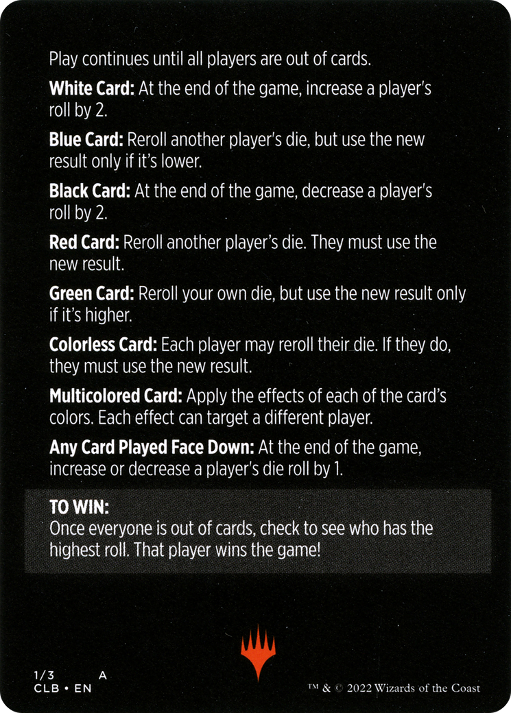 Roll for Initiative // Roll for Initiative (cont'd)  [Commander Legends: Battle for Baldur's Gate Minigames] Foil