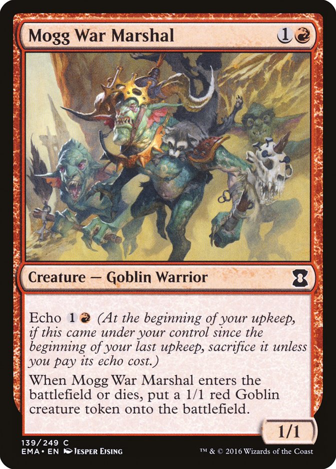 Mogg War Marshal [Eternal Masters] Foil