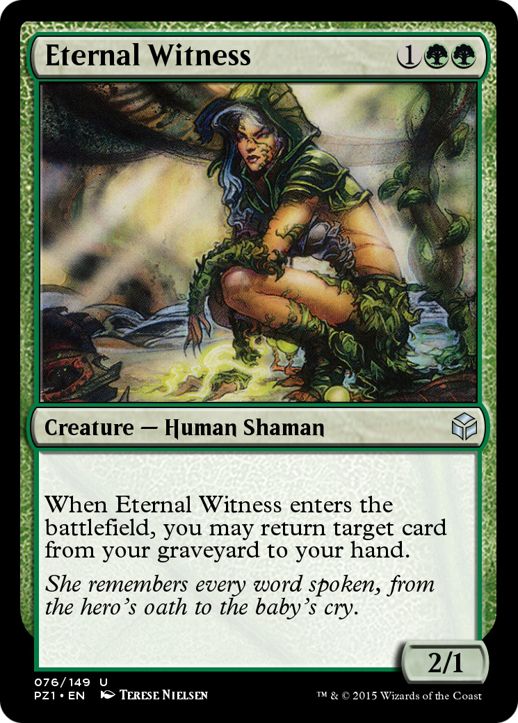 Eternal Witness  [Legendary Cube Prize Pack]