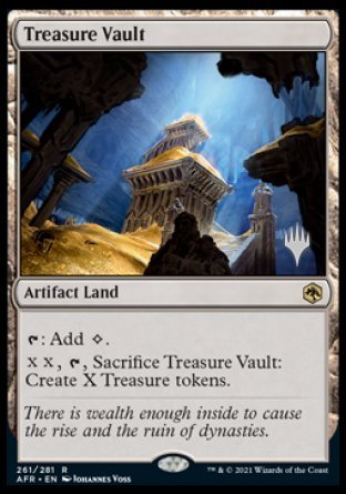 Treasure Vault (Promo Pack) [Dungeons & Dragons: Adventures in the Forgotten Realms Promos] Foil -1