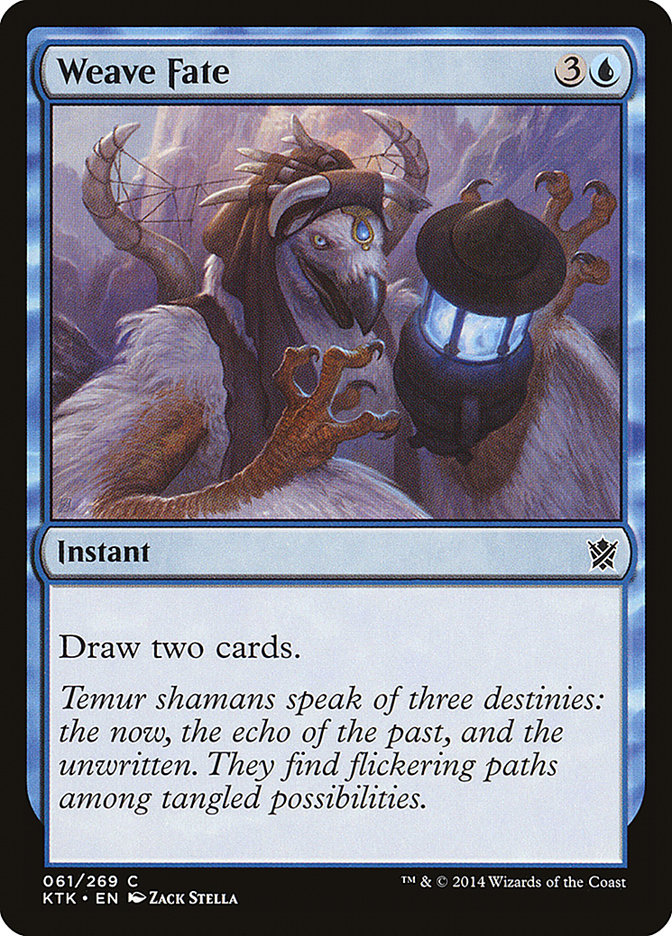 Weave Fate [Khans of Tarkir] Foil