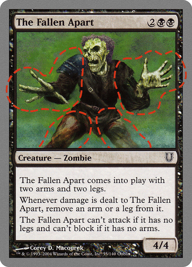 The Fallen Apart [Unhinged] Foil
