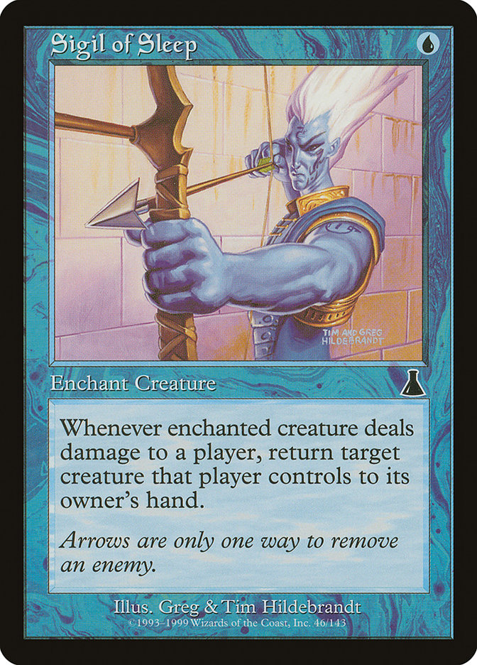 Sigil of Sleep [Urza's Destiny] Foil