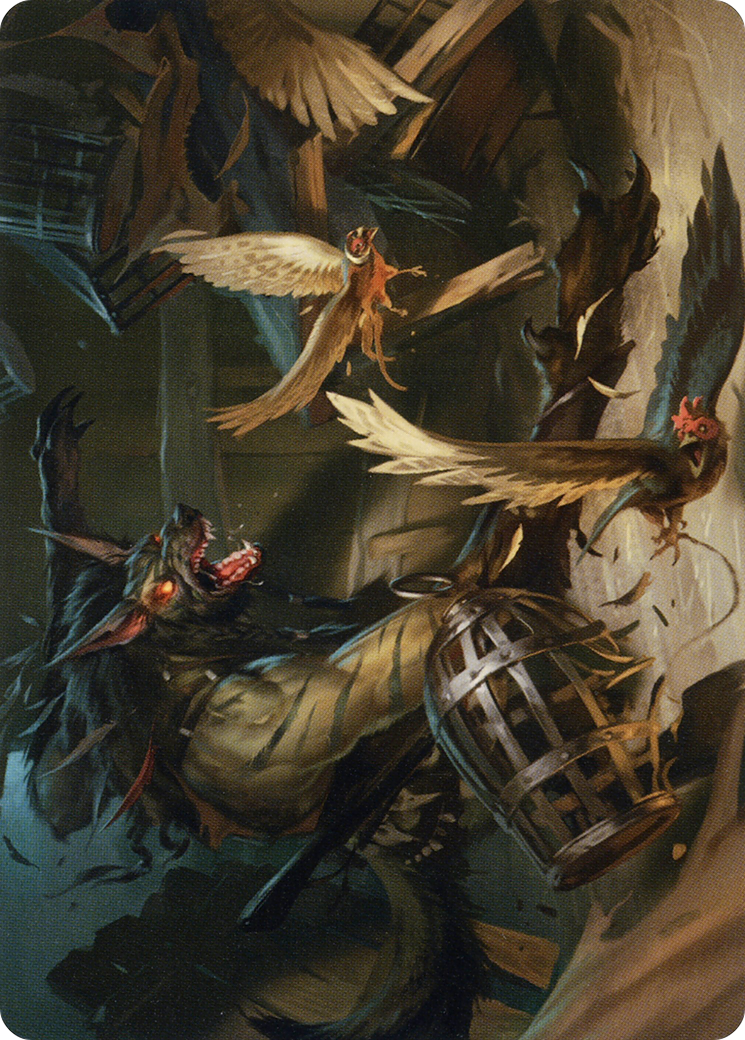 Wing Shredder // Wing Shredder  [Midnight Hunt Art Series] (Borderless) Foil