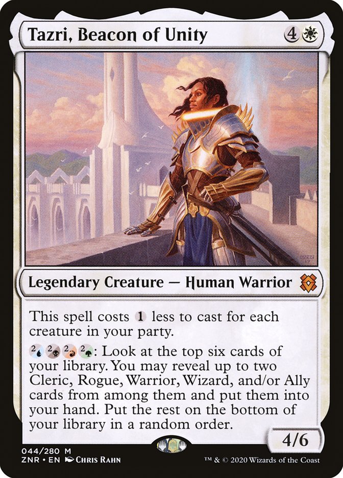 Tazri, Beacon of Unity [Zendikar Rising] Foil
