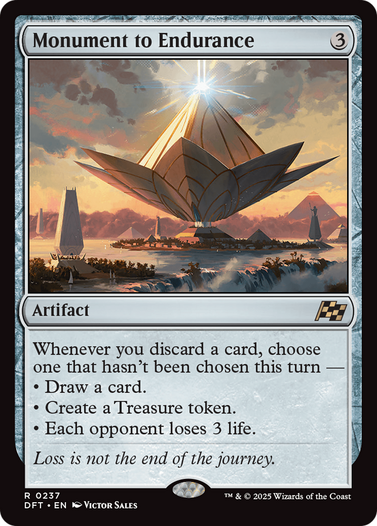 Monument to Endurance [Aetherdrift] Foil