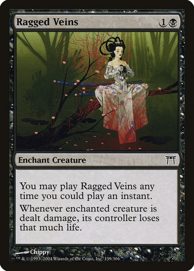 Ragged Veins [Champions of Kamigawa] Foil