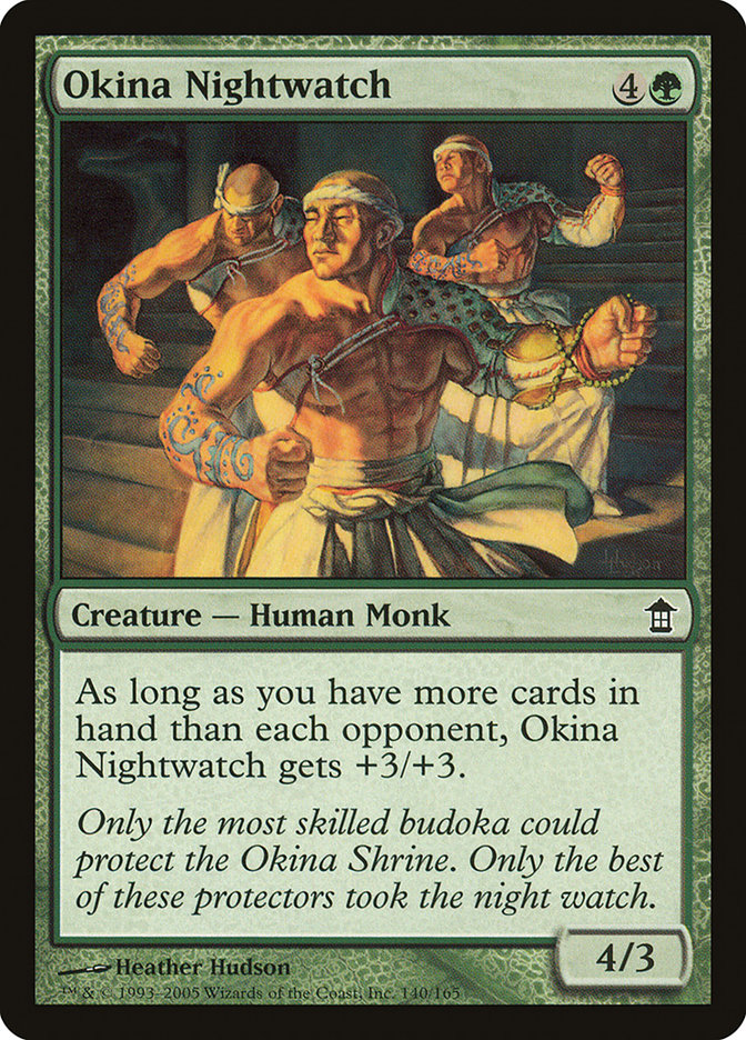 Okina Nightwatch [Saviors of Kamigawa] Foil