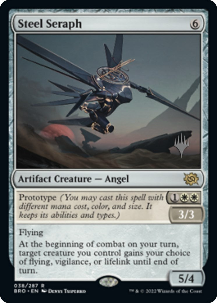 Steel Seraph (Promo Pack) [The Brothers' War Promos] Foil