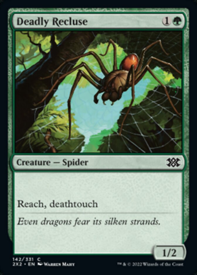 Deadly Recluse [Double Masters 2022] Foil