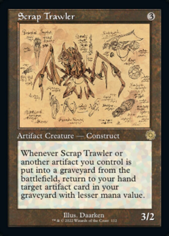 Scrap Trawler (Retro Schematic) [The Brothers' War Retro Artifacts] Foil