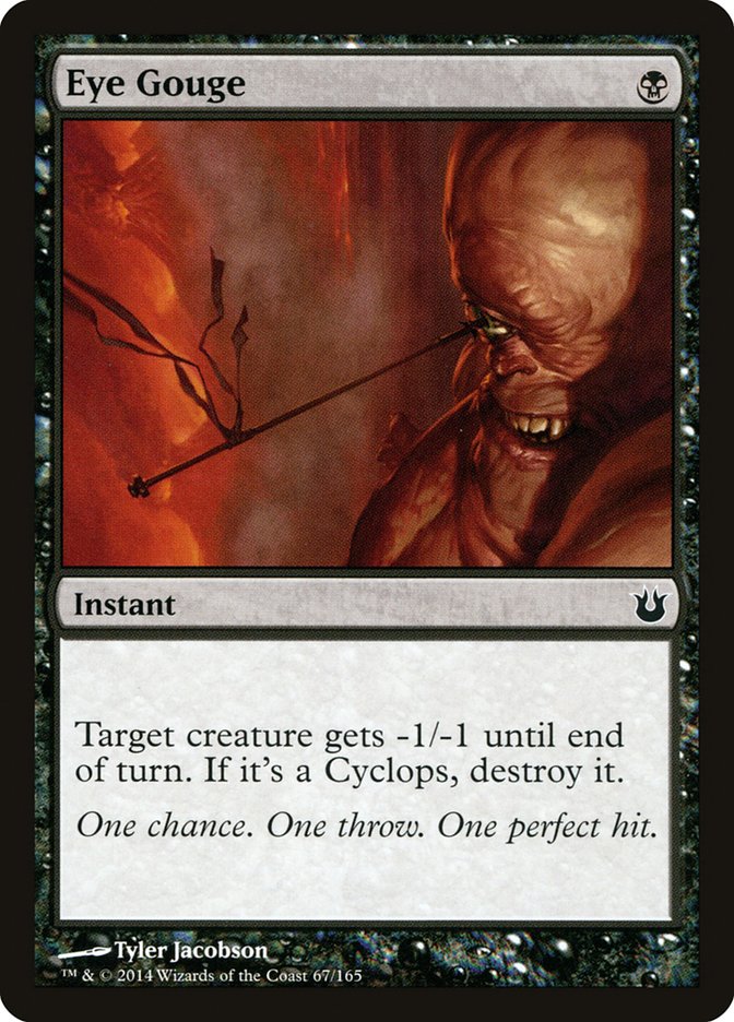 Eye Gouge [Born of the Gods] Foil