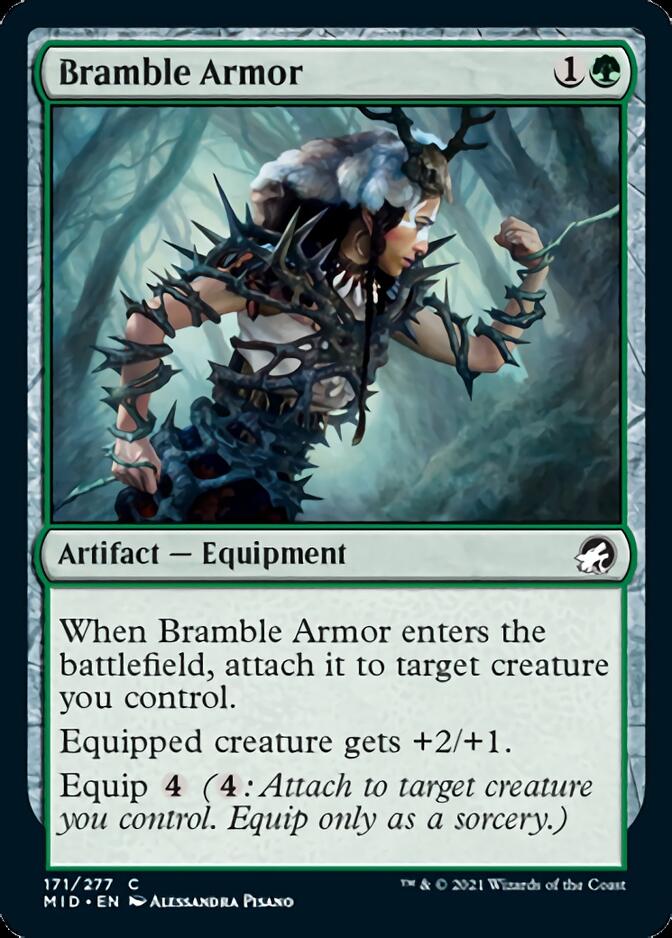 Bramble Armor [Innistrad: Midnight Hunt] Foil