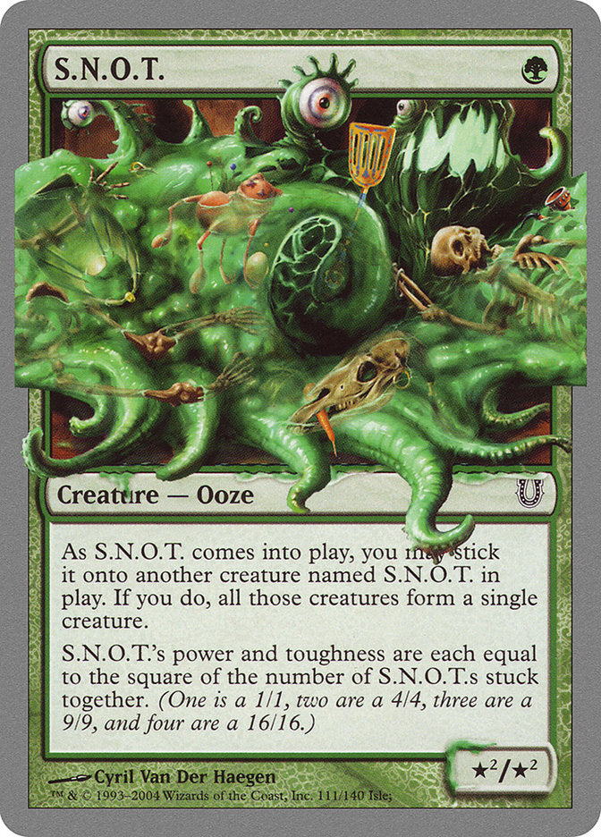S.N.O.T. [Unhinged] Foil