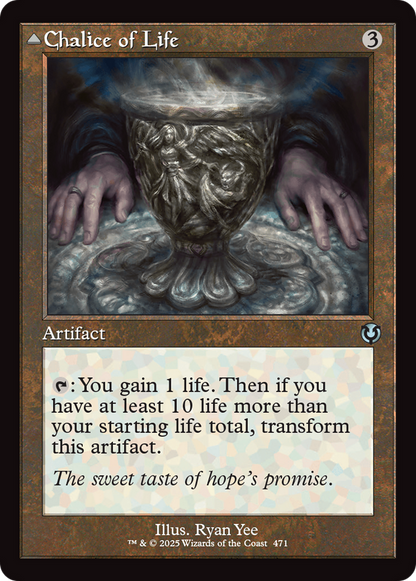 Chalice of Life // Chalice of Death (Retro Frame) [Innistrad Remastered] Foil