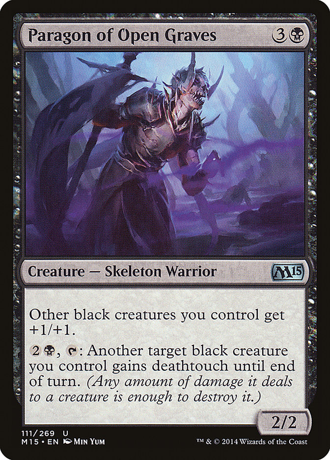 Paragon of Open Graves [Magic 2015] Foil