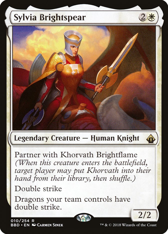 Sylvia Brightspear [Battlebond] Foil