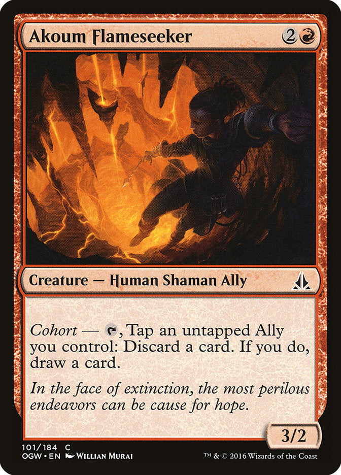 Akoum Flameseeker [Oath of the Gatewatch] Foil