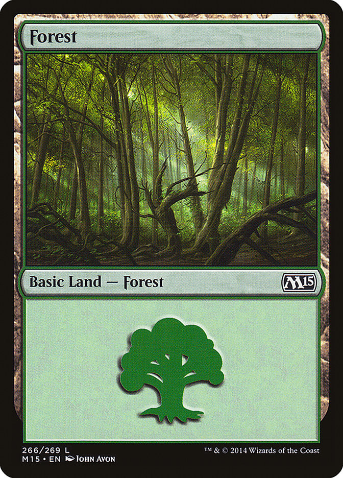 Forest (266) [Magic 2015] Foil