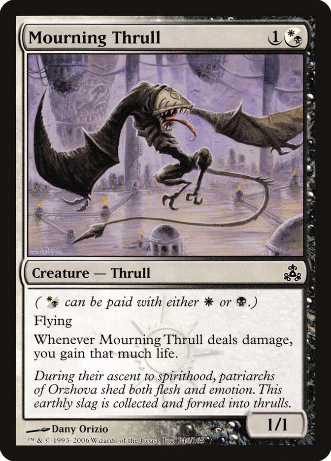 Mourning Thrull [Guildpact] Foil
