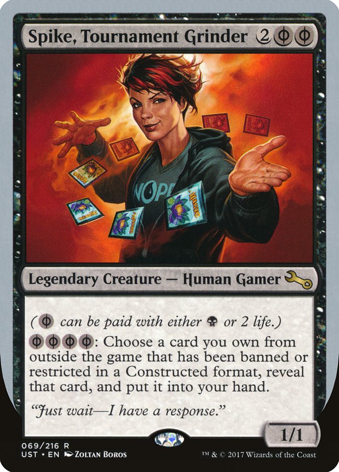 Spike, Tournament Grinder [Unstable] Foil
