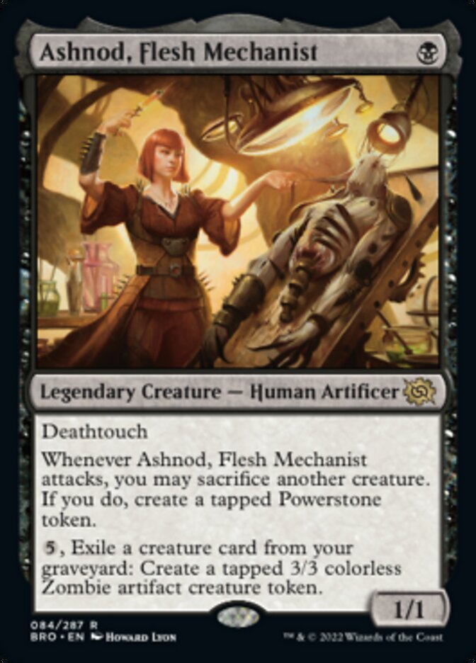 Ashnod, Flesh Mechanist [The Brothers' War] Foil