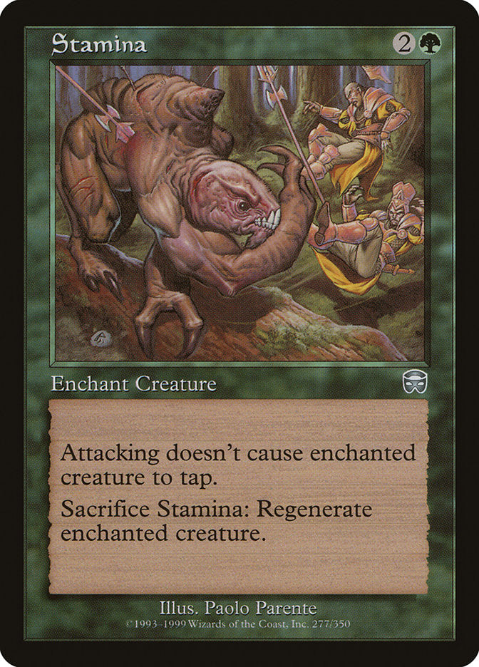 Stamina [Mercadian Masques] Foil