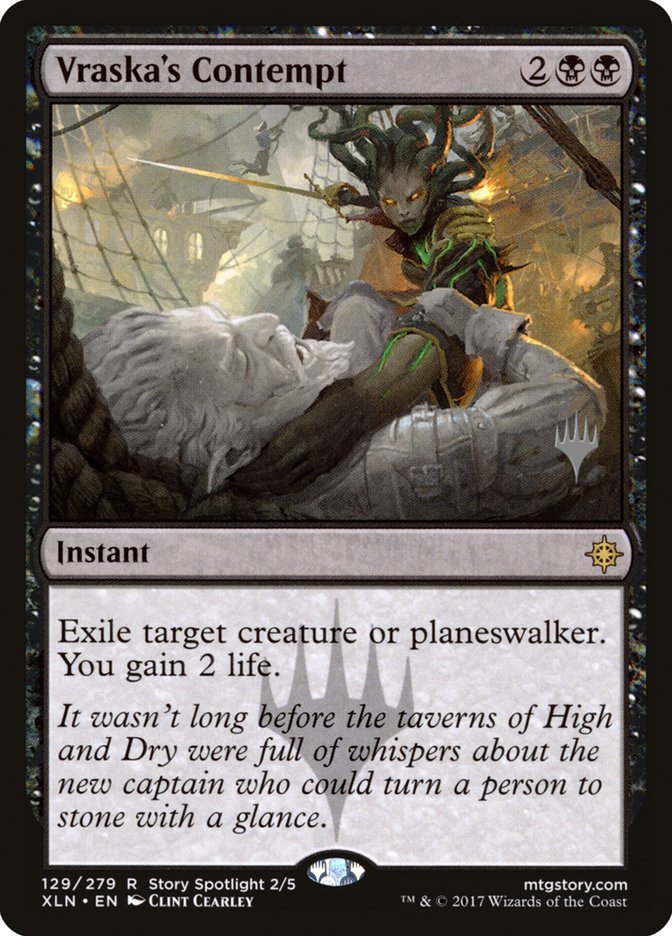 Vraska's Contempt (Promo Pack) [Ixalan Promos] Foil